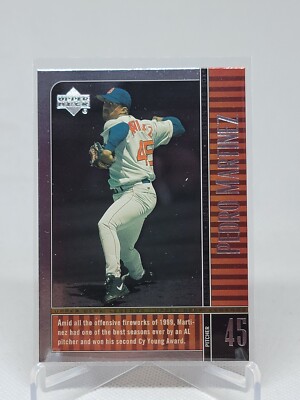 2000 Upper Deck Legends Pedro Martinez #77 Boston Red Sox HOF E7F