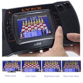 3.5'' 640x480 Retro Pixel 720P HDMI-Compatible IPS Backlit LCD For ATARI LYNX Ⅱ