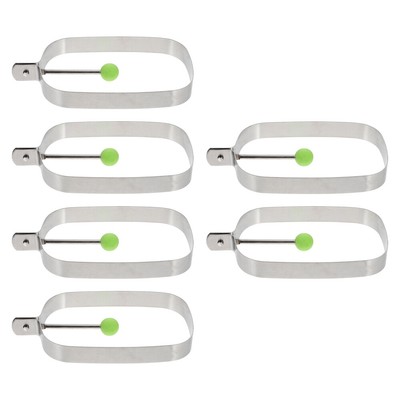  6 Pcs Spiegelei Schimmel Mini -Pfannkuchenform Praktische Eierformen