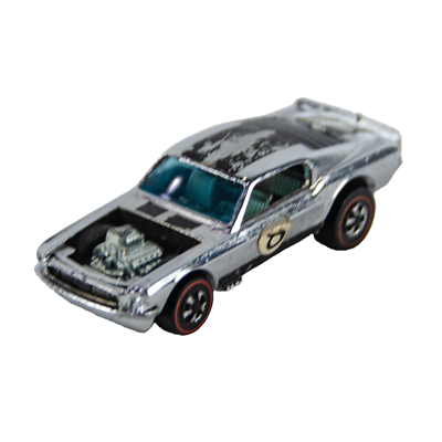 Vintage Hot Wheels 1:64 Scale 1969 Redline Mustang Boss Hoss