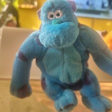 2002 McDonalds Disney Pixar Sully 12CM Die Monster AG Pl&uuml;schfigur Happy Meal