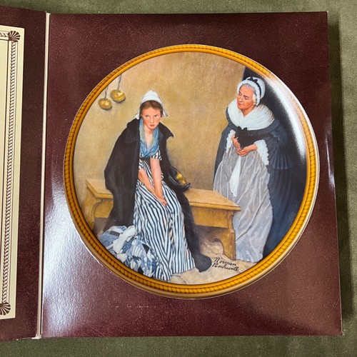 Rockwell's Colonials Plate The Rarest Rockwells “Words Of Comfort”