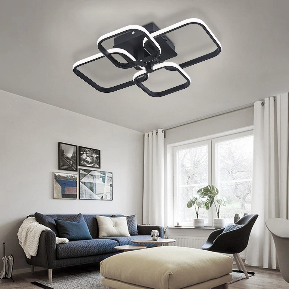 Black cheap rectangle light