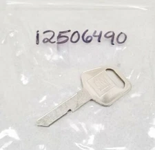 12506490 GM General Motors - Key Blank - Free Shipping Free Returns