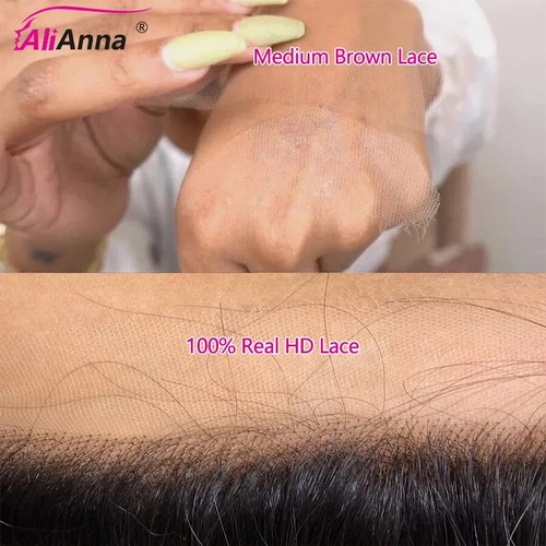 Peluca frontal de encaje Real HD 13X4 13x6 pelucas brasileñas de cabello humano recto - Imagen 11 de 24