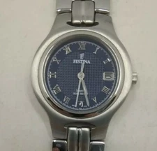 Festina Watch For Women. Nos 90'. Sapphire Crystal. Blue.