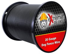 20 Gauge Solid Electric Dog Fence Wire - 500 to 3000 feet