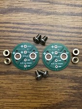 Capacitor Adapter 25mm or 10mm to 19.05mm .75' screw studs PAIR