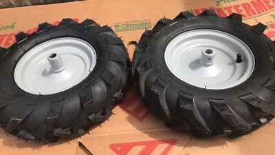 #ad #ad HUSQVARNA CRAFTSMAN POULAN AYP OEM REAR TINE TILLER WHEELS 164991 142212X417 $129.99