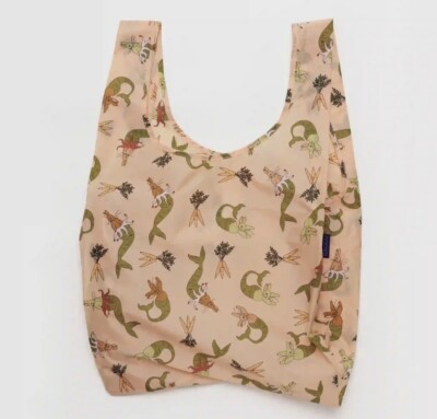 BAGGU Eco Friendly Bag STANDARD Mermaid Bunny