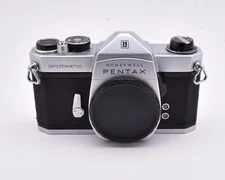 Honeywell Pentax Silver Spotmatic 35mm SLR Film Camera Body M42 READ (#12549)