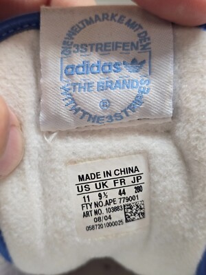 adidas ZX 700 Mens Shoes Size 11 103883 Blue/Silver 3STREIFEN | eBay