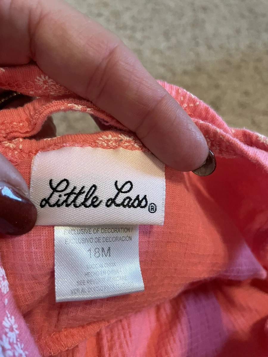 Baby girl size 18 month short outfit little lass brand | eBay
