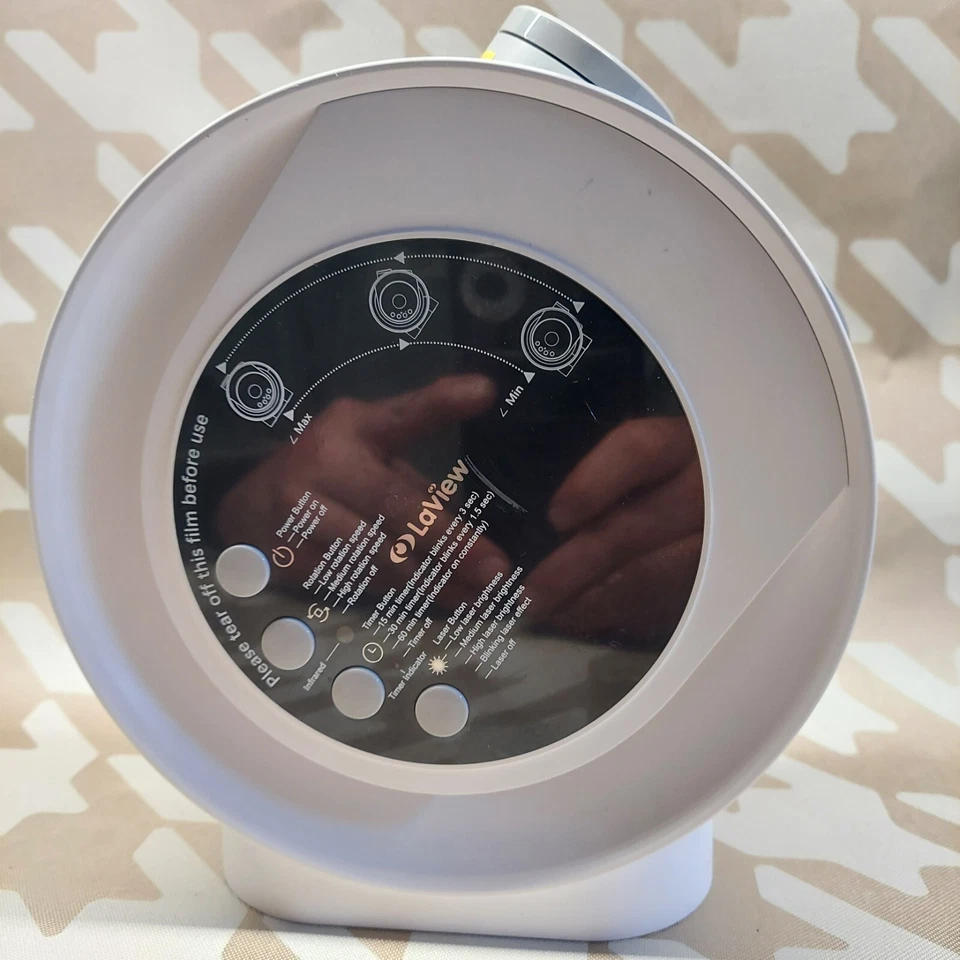 LA VIEW XI Estrella Tierra Luna Galaxia LED Proyector de Movimiento Láser Verde Foto 2 de 4