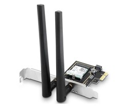 WiFi 6 PCIe Card with Bluetooth 5.2 for Desktop, AX1800 Dual Band 2.4G/5G