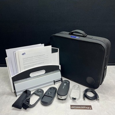 EFi ES-2000 X-Rite i1 pro2 Advanced Spectrophotometer Rev E w/Case Tested Good!!
