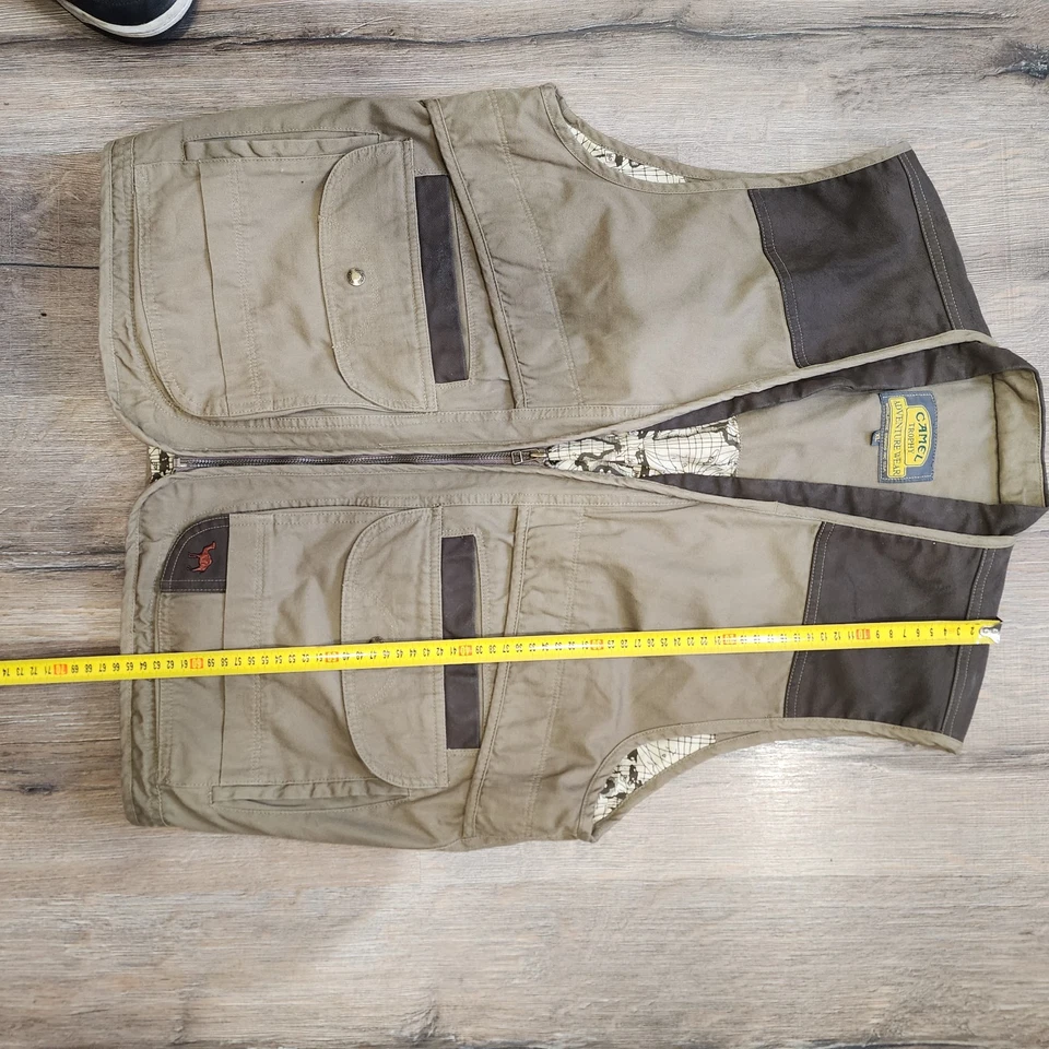 Camel Trophy Adventure Wear Vest Camping Hiking Fishing Safari Shirt Size XL - image 3 of 4