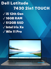 Dell Latitude 7430 i5-1235U 16GB RAM 512GB NV...