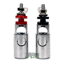 Speaker Binding Post spring loaded  subwoofer basket terminal 4 Gauge