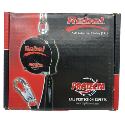 REBEL Self Retracting Lifeline SRL 6 Web PROTECTA 3101116 Fall Protection Safety
