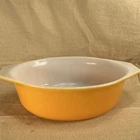 Vintage Pyrex Orange # 043 1 1/2 Quart Casserole No Lid