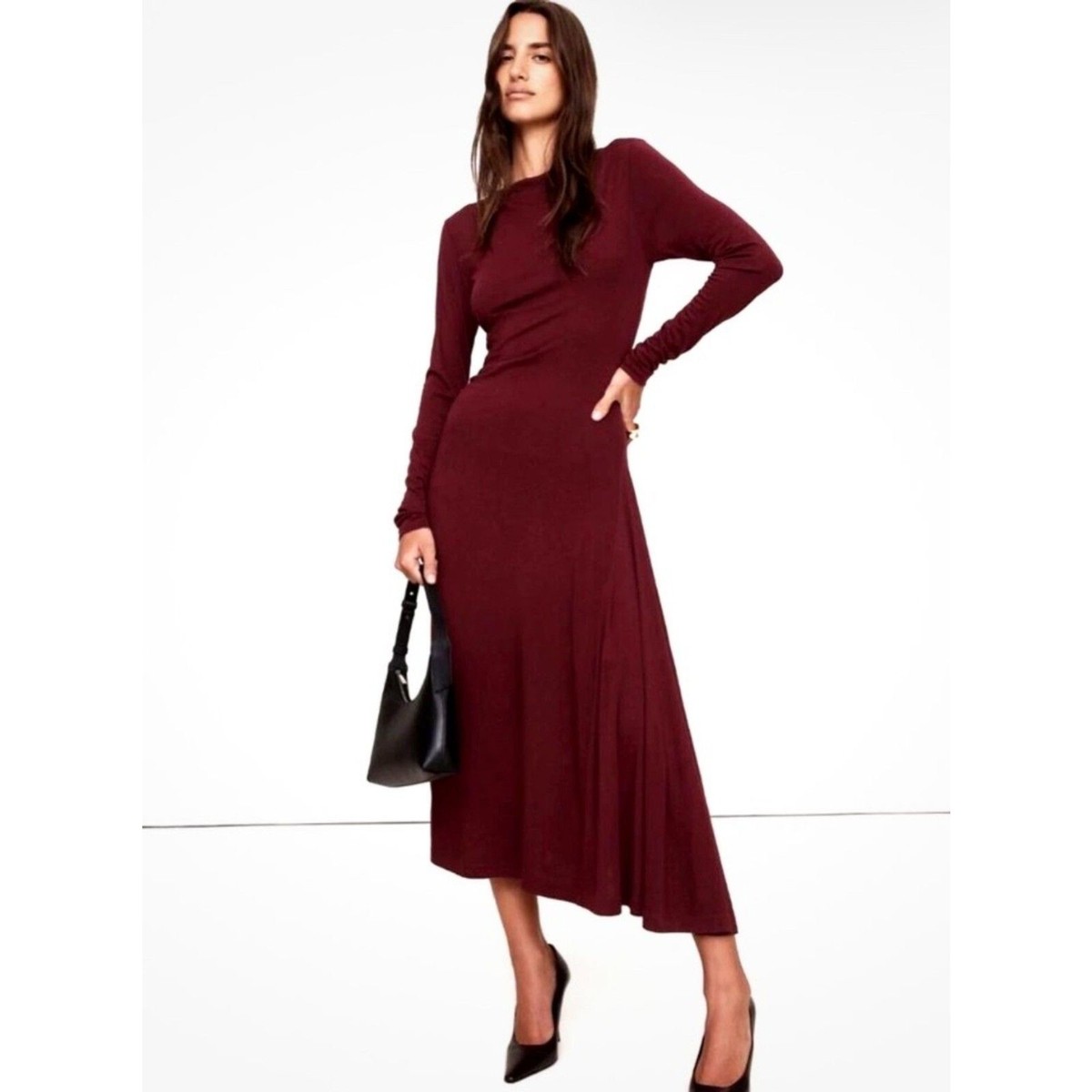 midi striped shirt dress Vanisa Stripe Midi Shirt Dress