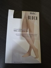 NWT/Sealed Bloch Women's Size S/M Black Contoursoft Footed Tights 1 Pair T0981L