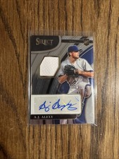 2022 Select A.J. Alexy RC Patch Auto /299 Texas Rangers Rookie RPA🔥