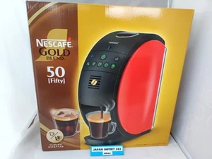 Nescafe SPM9639 Gold Blend Barista 50 fifty Coffee Maker 100V Red
