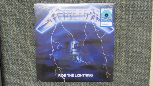 Metallica Ride The Lightning (Walmart Exclusive Electric Blue Vinyl) Sealed