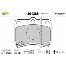 Kits de frein Mazda 121