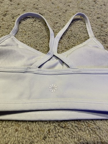 ATHLETA GIRL L/12 Leggings High Rise Milky Way Chit Chat BLUE & SPORTS BRA B25 - Picture 9 of 11