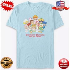 HOT NEW Strawberry Shortcake Strawberry And Her Friends Garment T-Shirt S-5XL