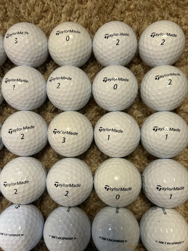 50 Mint Taylormade Soft Response Golf Balls - Picture 3 of 5