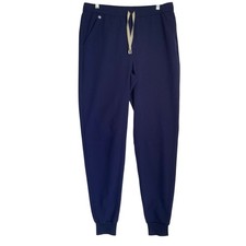 Figs Jogger Scrub Pants Men Size L Tall Navy Blue Inseam 32" Medical