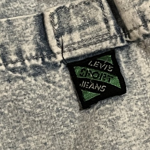 De colección. Pantalones cortos deportivos LEVIS 1994 lavado ácido para hombre talla 30 Y2K surfista - Imagen 13 de 15