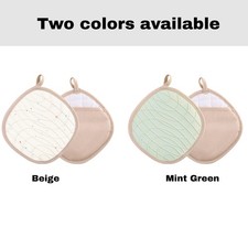 Pot Holders Non-Slip Silicone Potholders Heat-Resistant Hot Pads B UK2