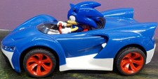 NKOK RC Sonic The Hedgehog NKK614 RC Car 2.4GHZ No Remote WORKING