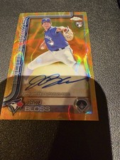 2025 topps chrome update jake bloss auto /85
