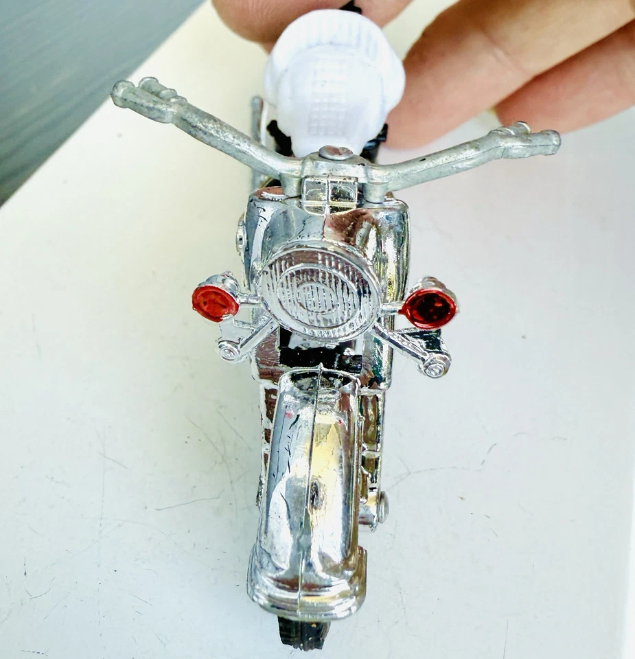 Harley Davidson Sheriff Highway Patrol Police Hog Motorcycle 3.5” Kidco Tough - Image 4 of 4