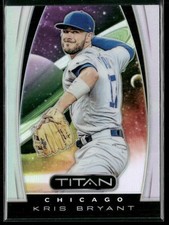 2019 Panini Chronicles #11 Kris Bryant Titan Holo