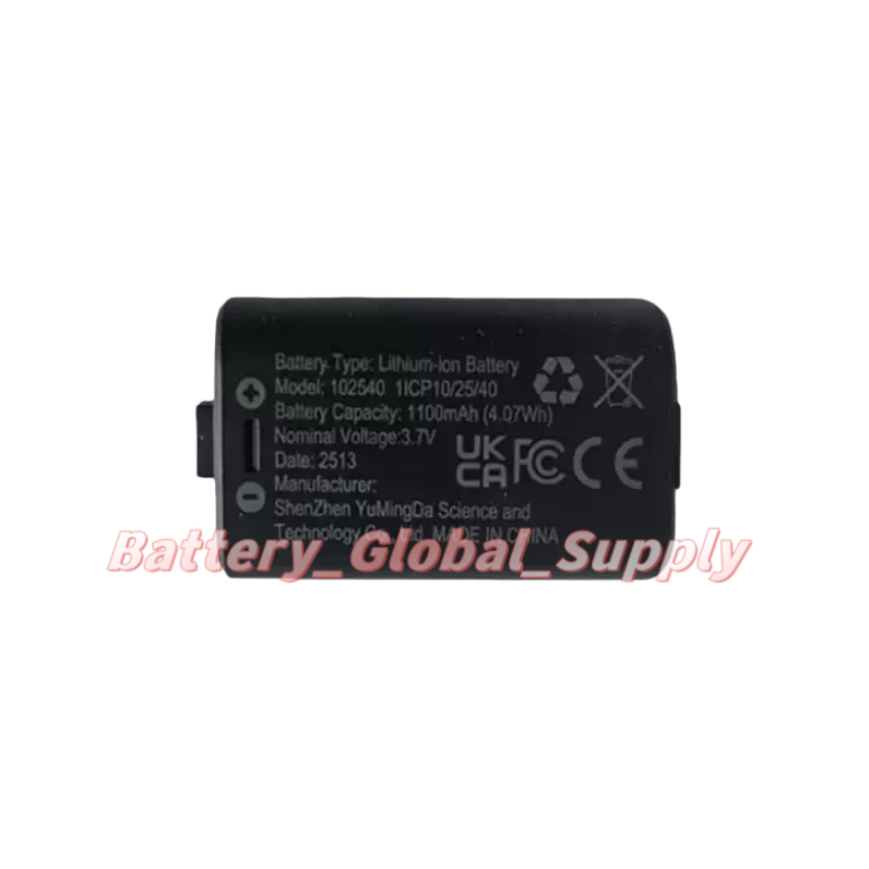 1100mAh 3.7V Replacement Battery for 102540 Good Quality Fast Delivery Reliable