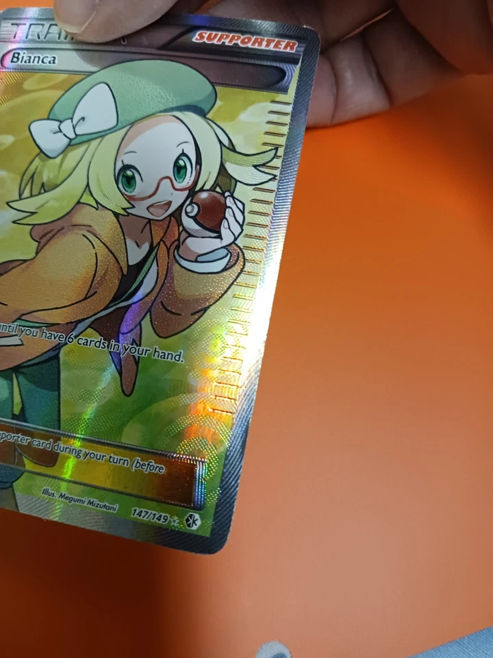 Pokemon, Boundaries Crossed, Full Art Trainer, Bianca #147 - EX - Image 2 of 4