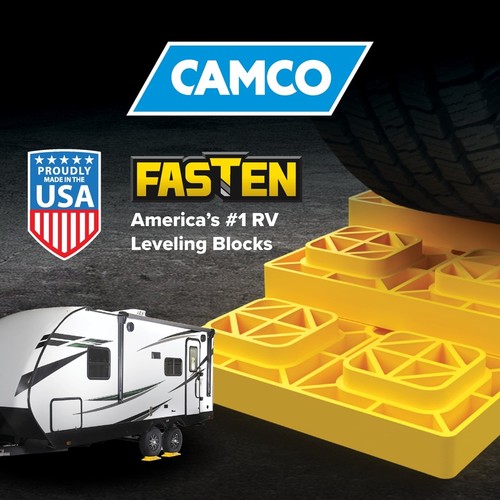 Juego de bloques de nivelación para autocaravana kit estabilizador ajustable con mango en T fácil de transportar duradero - Imagen 3 de 7