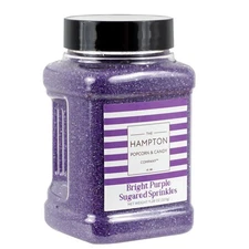 Sanding Sugar Bright Purple Sprinkles 11.28 oz, Purple Sugar Sprinkles,...