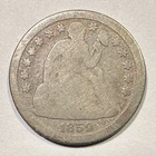 1859-O Seated Liberty Dime Silver Better Date Album Coin Old Cleaning