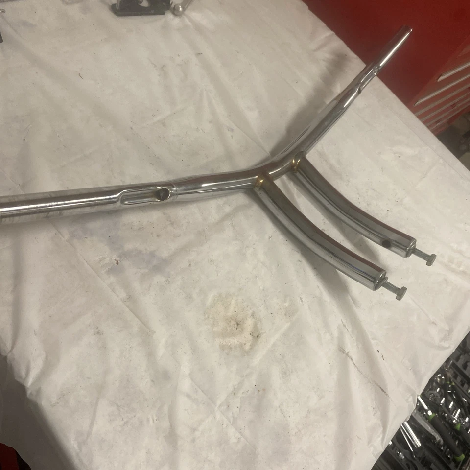 Manillar Kawasaki Vulcan Vn800a 2003 estilo arrastre cromado usado Foto 2 de 4