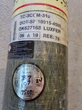 3M Scott Safety SCBA Breathing Air Cylinder 4500 psi 30 min Filled Dated 2019