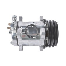 US 12V Air Condition Compressor w/Clutch Replacement for Sanden 508 2-Groove V-B