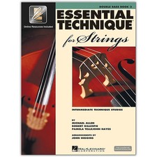 Hal Leonard Essential Technique for Strings - Double Bass Book 3 with EEi